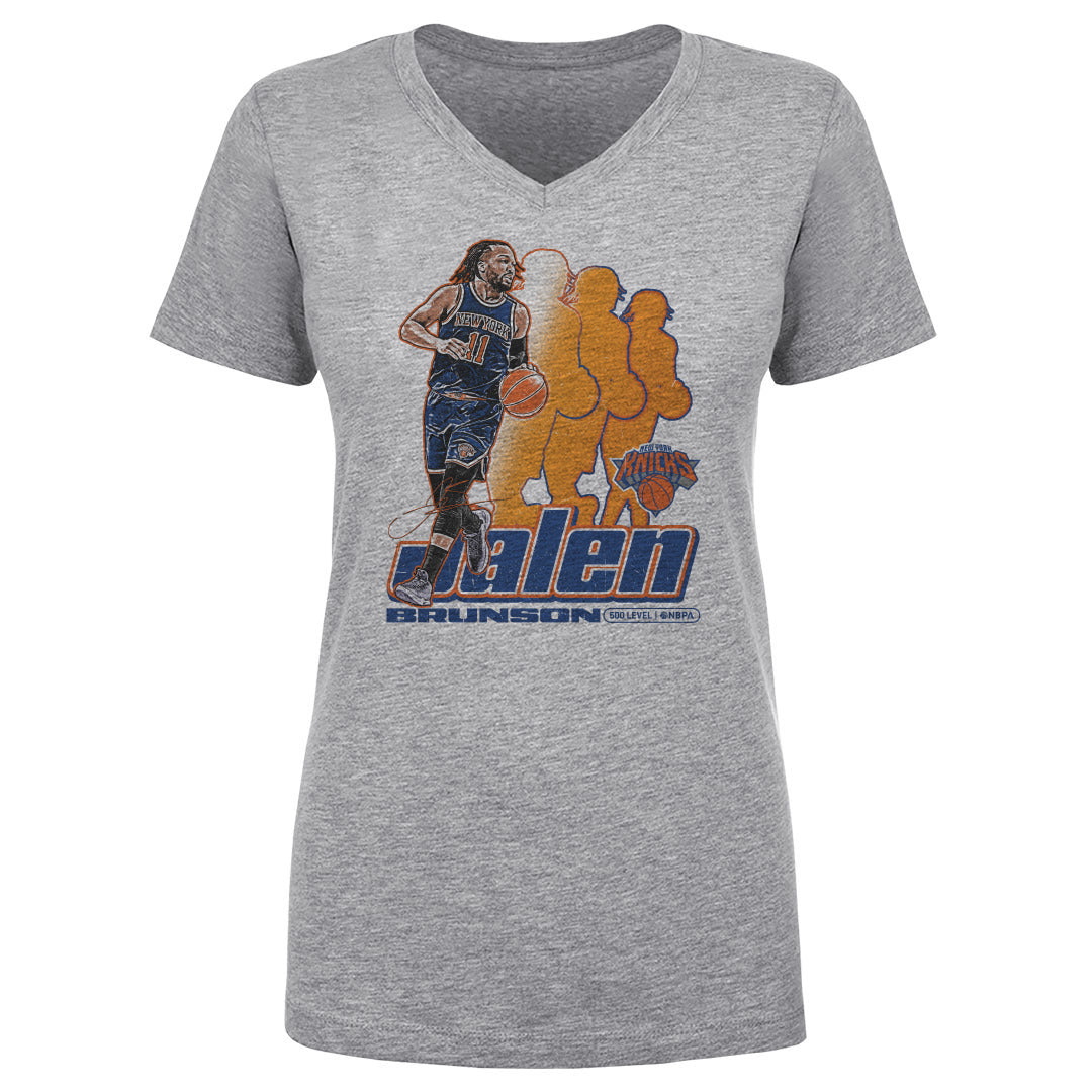 Jalen Brunson New York Knicks Retro Women's T-shirt