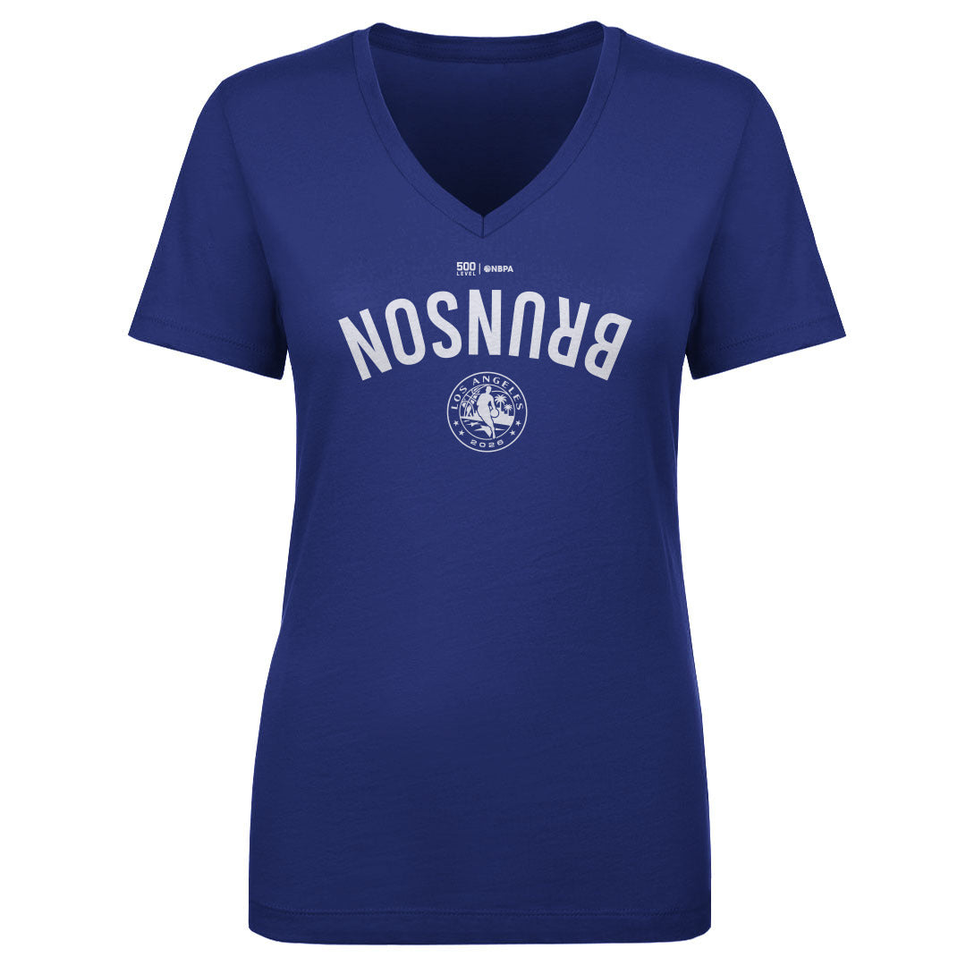 Jalen Brunson New York Knicks 2026 NBA All-Star Invert WHT Women's T-Shirt