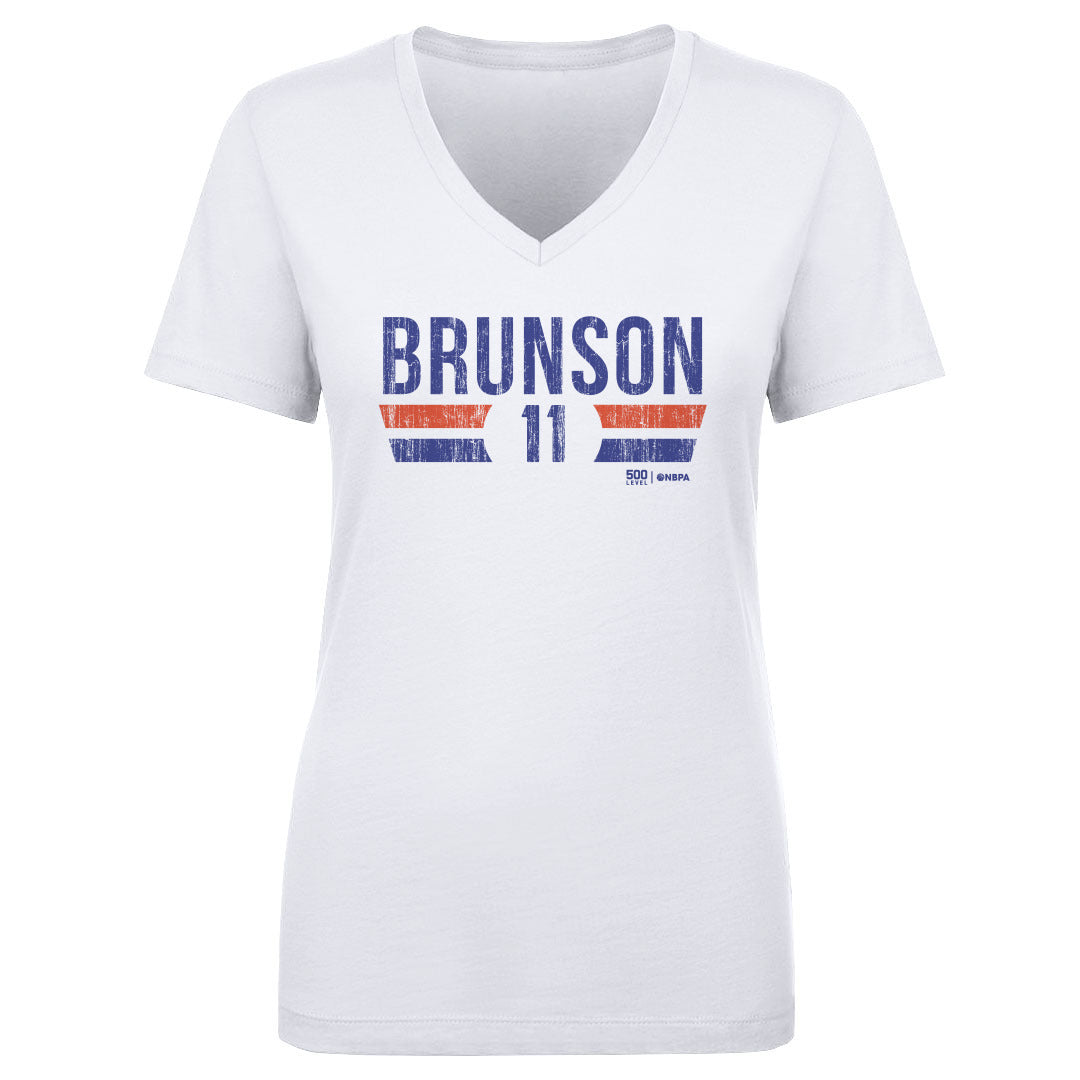 Jalen Brunson New York Knicks Font Women's T-Shirt