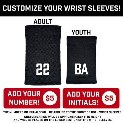 Snow Camo Wrist Support Sleeves