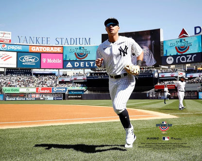 Anthony Volpe Walks Onto the Field New York Yankees 8" x 10" Baseball Photo