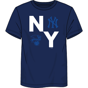New York Yankees Fundamentals Record Shattered T-Shirt
