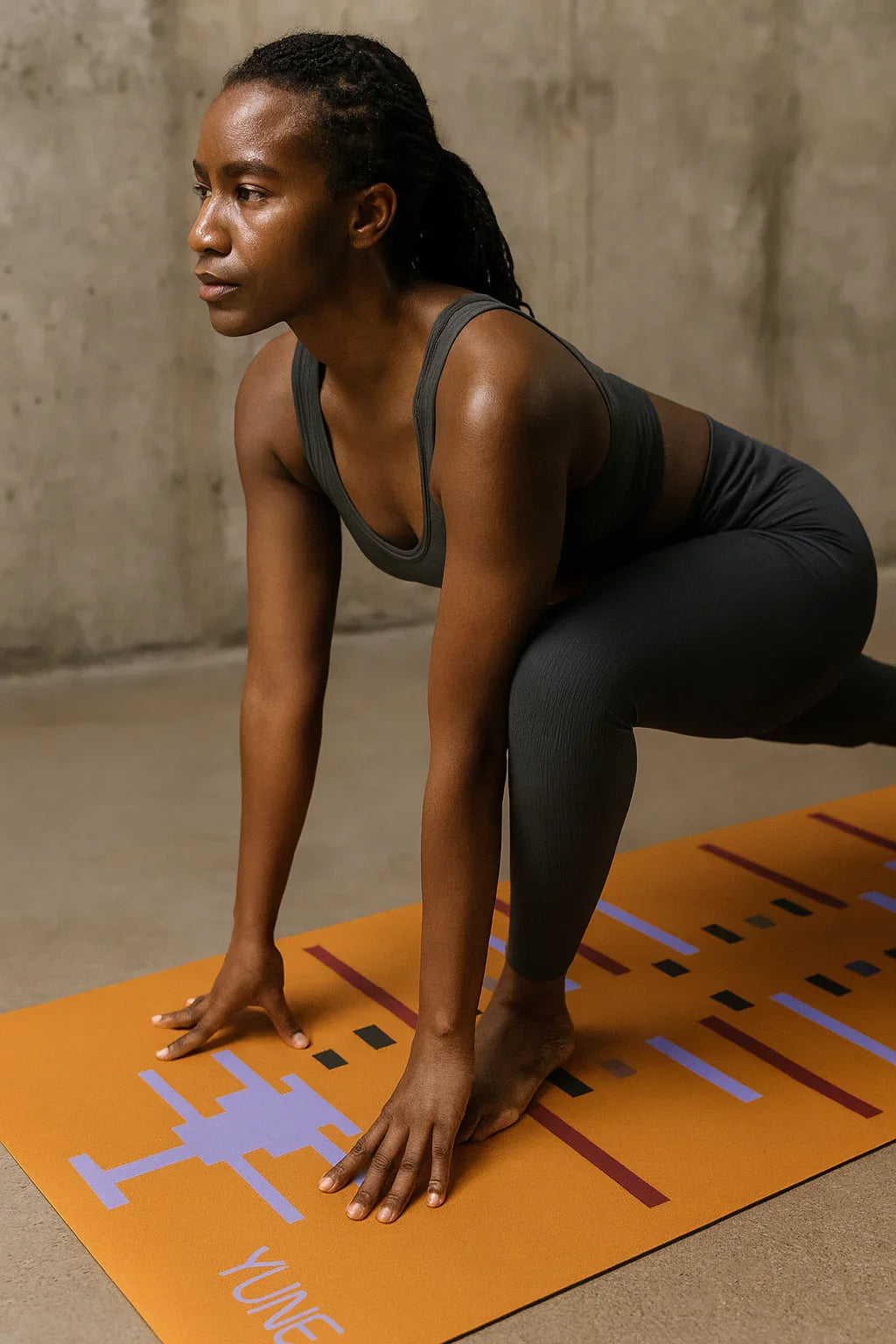 Driftwood Balance — Cr24 Tan Easy-clean Yoga Mat