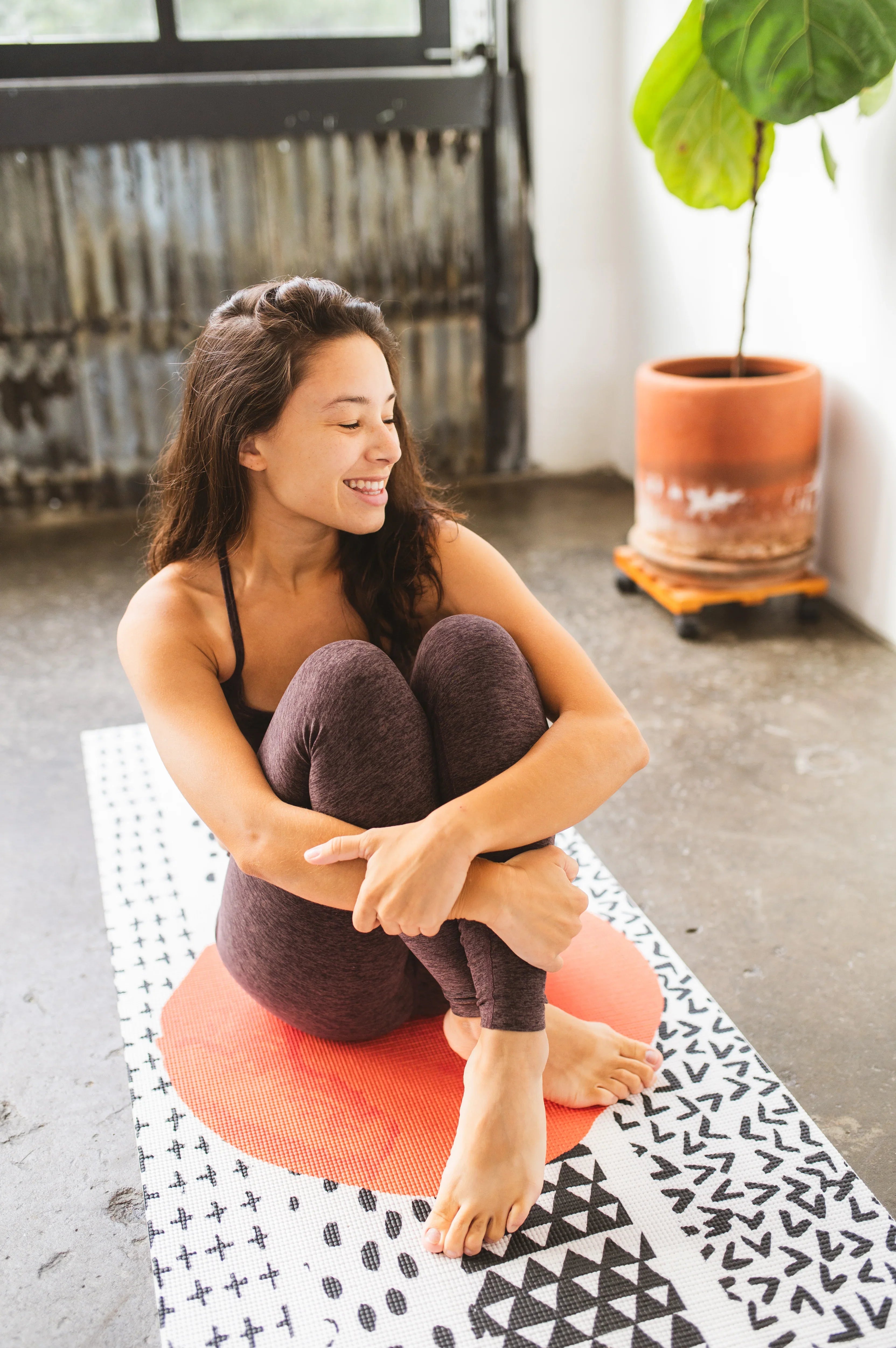 Bowie Yoga Mat — Lightning Flow, Zero-slip Grip (amped Cushioning)