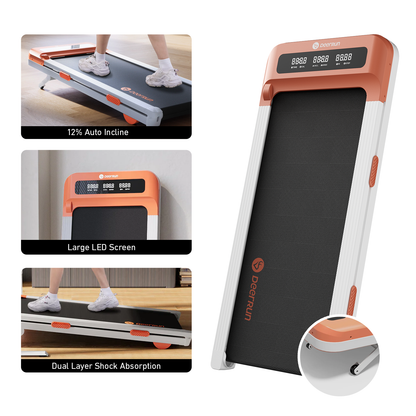 DeerRun Z10 12% Auto Incline Smart Walking Pad Treadmill