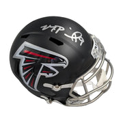 Autographed Michael Penix Jr. Atlanta Falcons Full Size Speed Replica Helmet