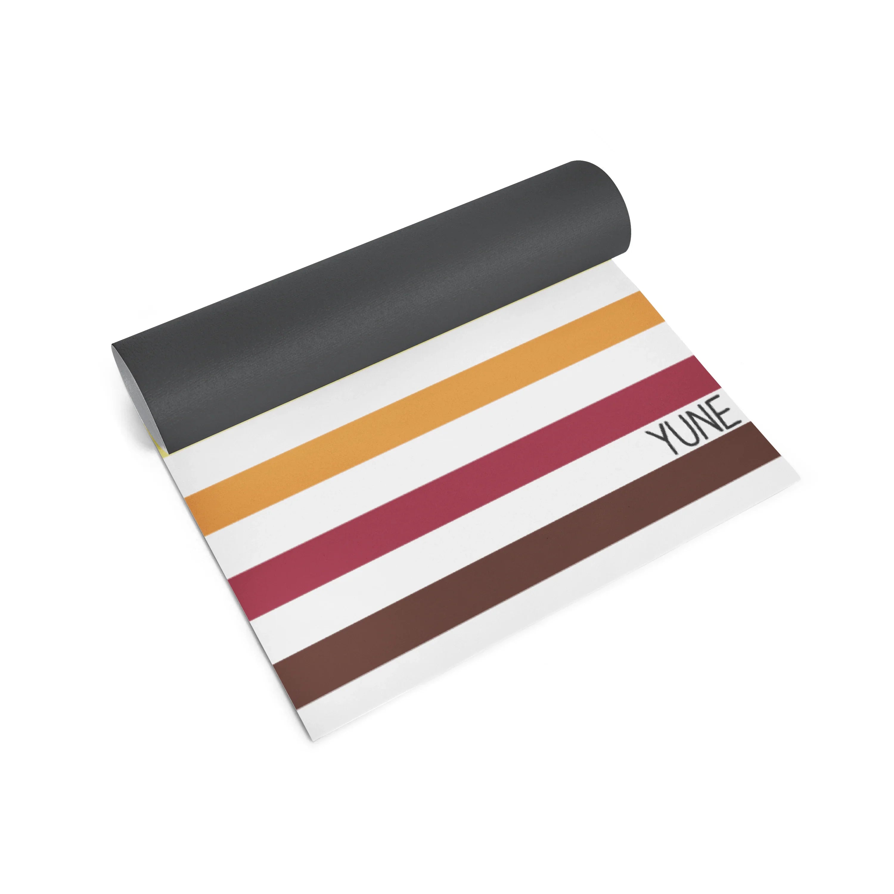 Yune Yoga Striped Yoga Mat Os76