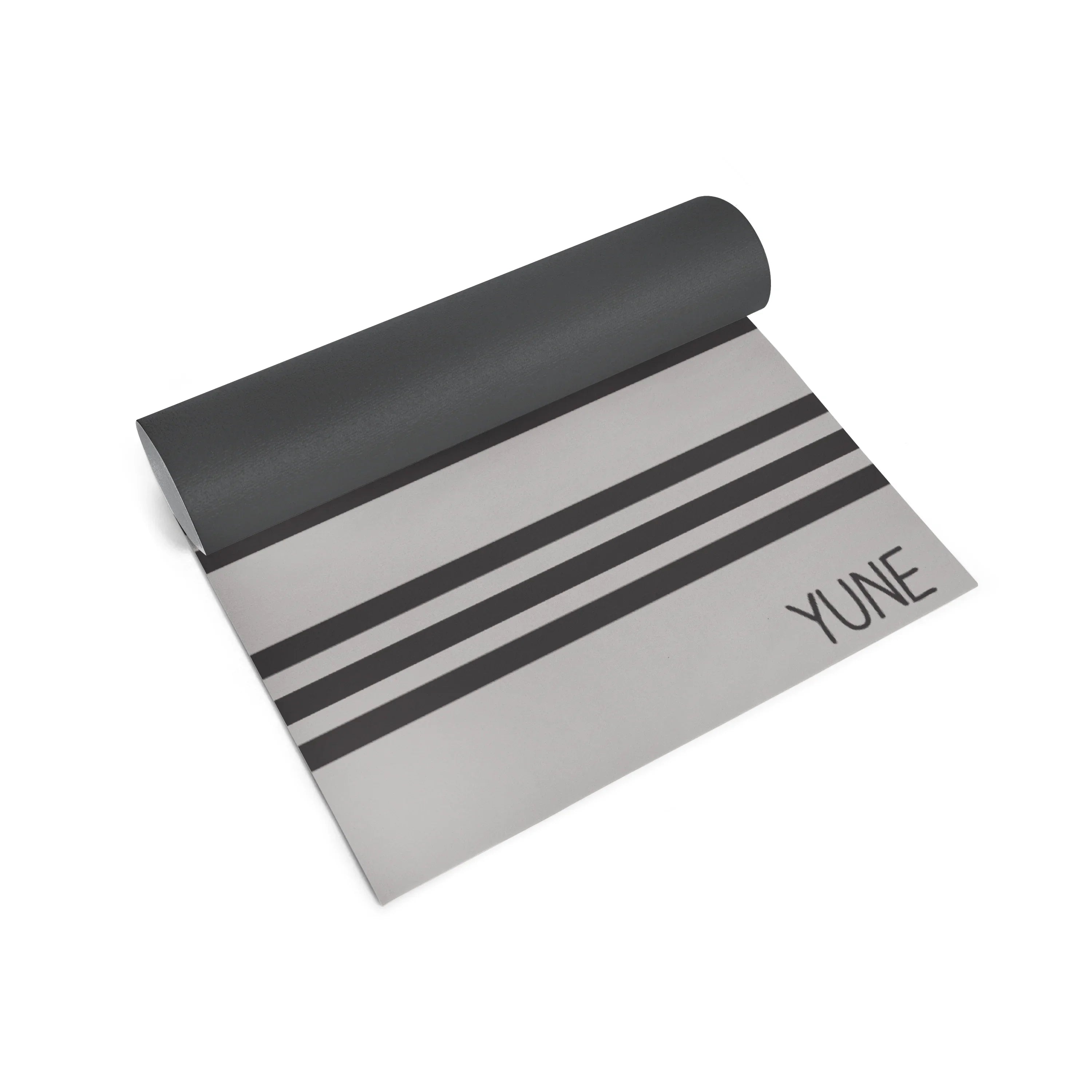 Lunar Balance — Ir77 Gray Cushioned Yoga Mat