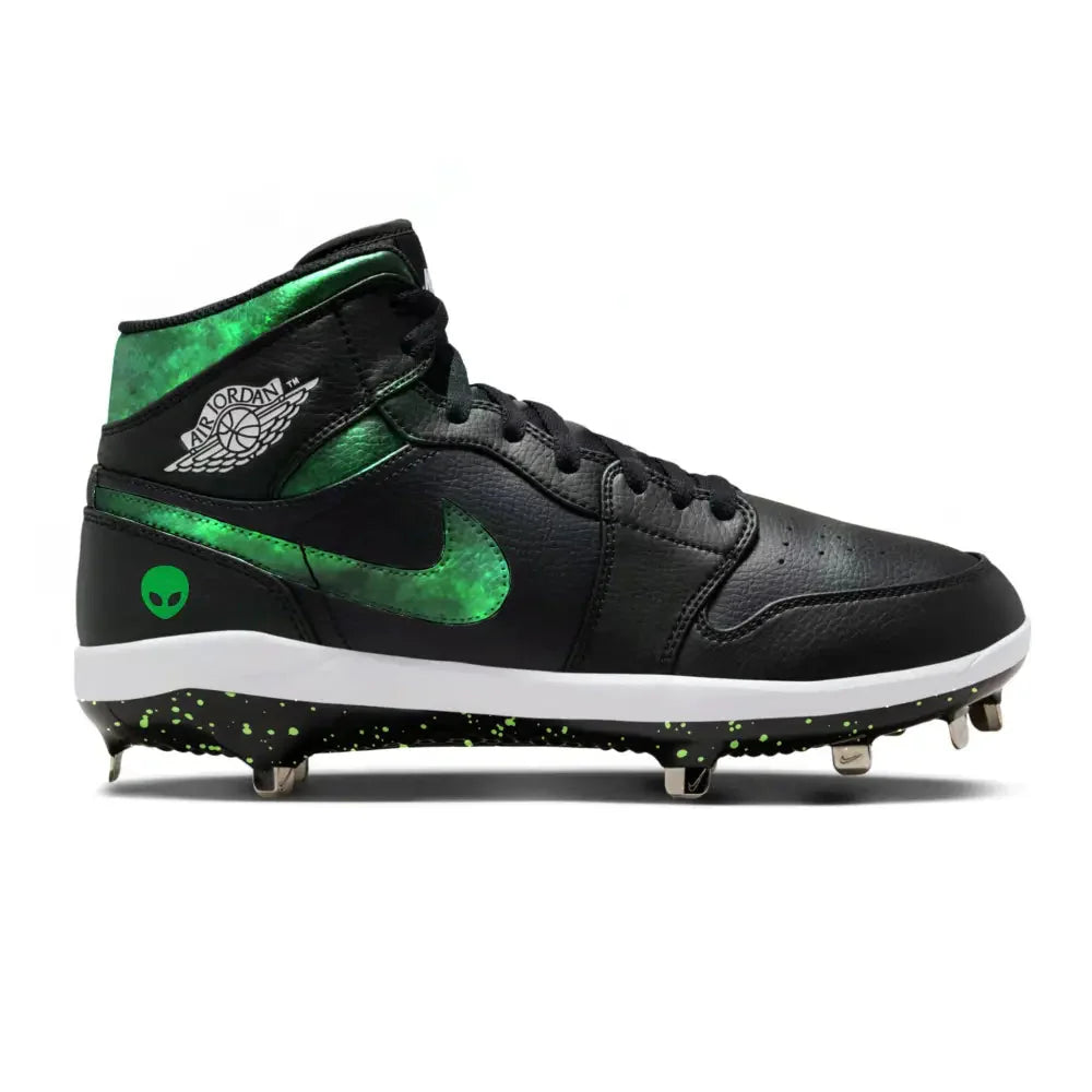 Nike "Alien" Jordan 1 Retro Baseball Cleats