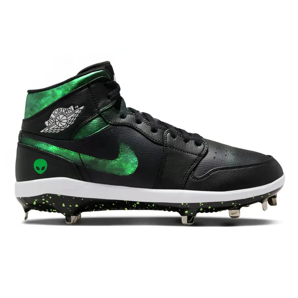 Nike "Alien" Jordan 1 Retro Baseball Cleats