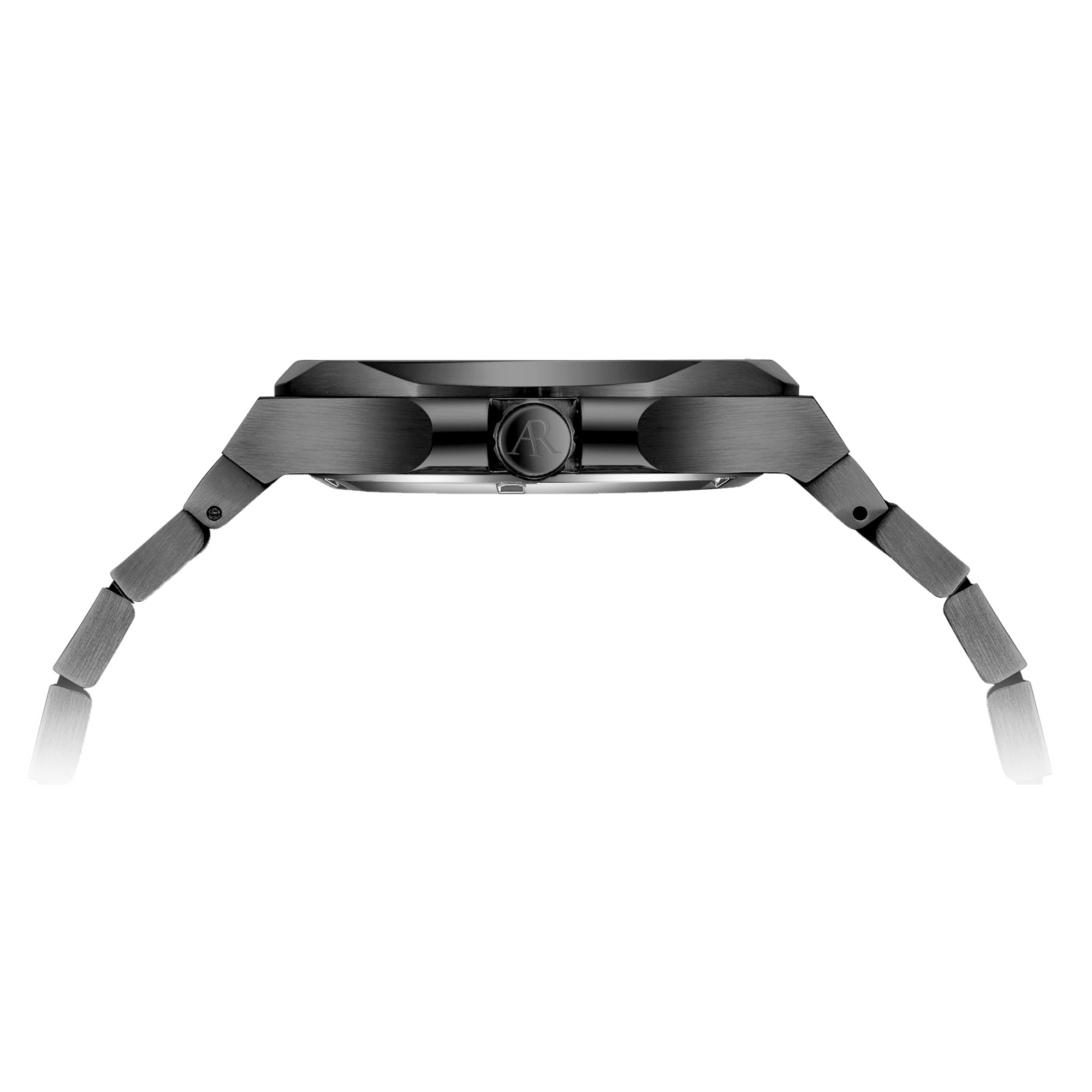 All Black frosted stardust Constellation Day-Date - from ASOROCK WATCHES  a black african american owned luxury unique watch brand with swiss rolex, Audemars Piguet, patek homage inspired style watches. Also a custom vvs moissanite diamond watch maker. 