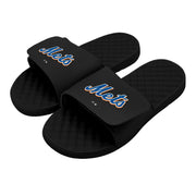 New York Mets Wordmark Black Slides