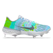 "Tie-Dye" Nike Alpha Huarache Elite 3 Low Cleats