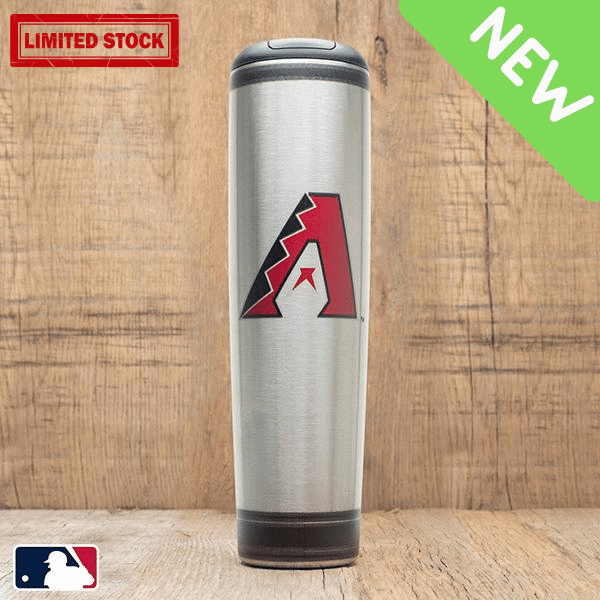 Arizona Diamondbacks "A" Dugout Mug® | Stainless Steel Baseball Bat Mug