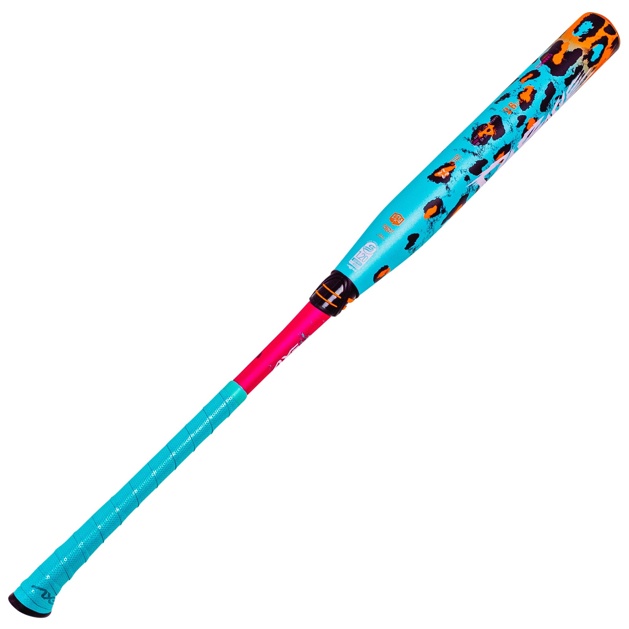 Axe Dabacle Dual Stamp Slowpitch Bat | ½ Oz. Endloaded | Axe Handle |