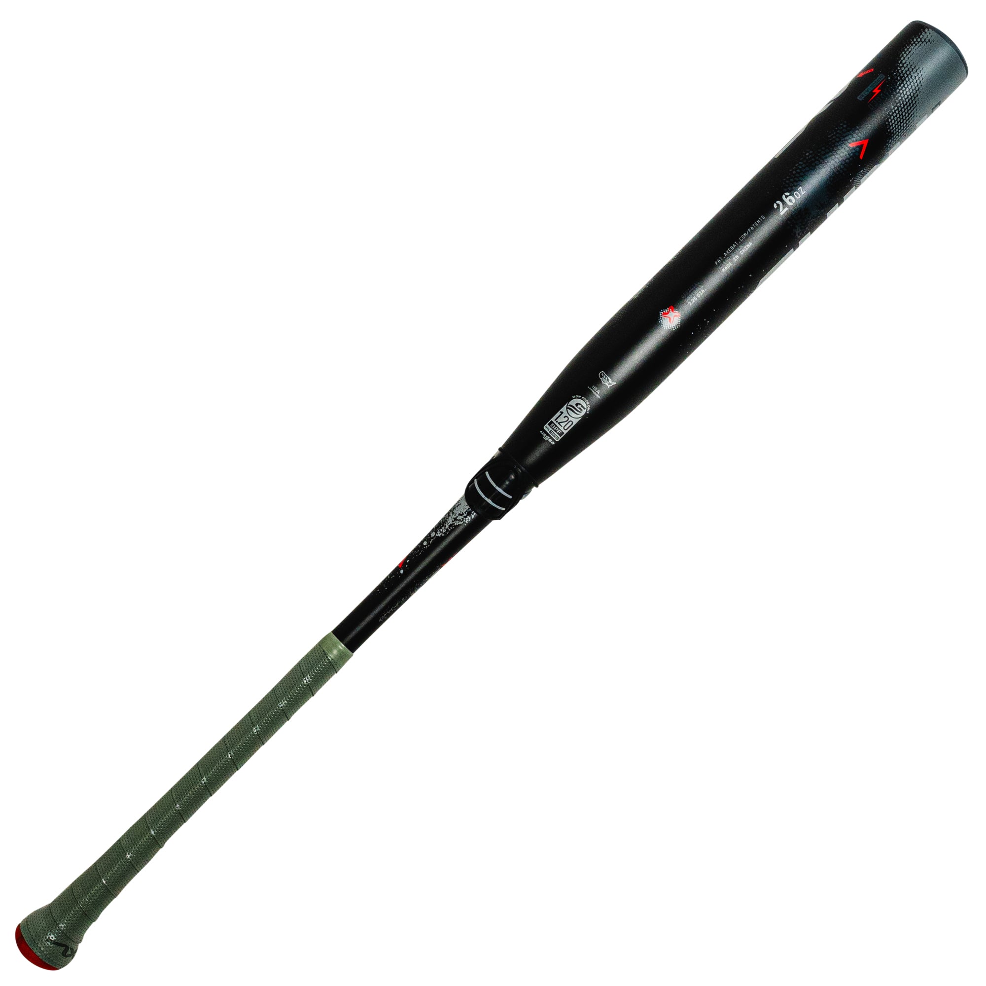 Axe Fury Bravo Usssa Slowpitch Bat | ½ Oz. Endloaded | Flared Handle |