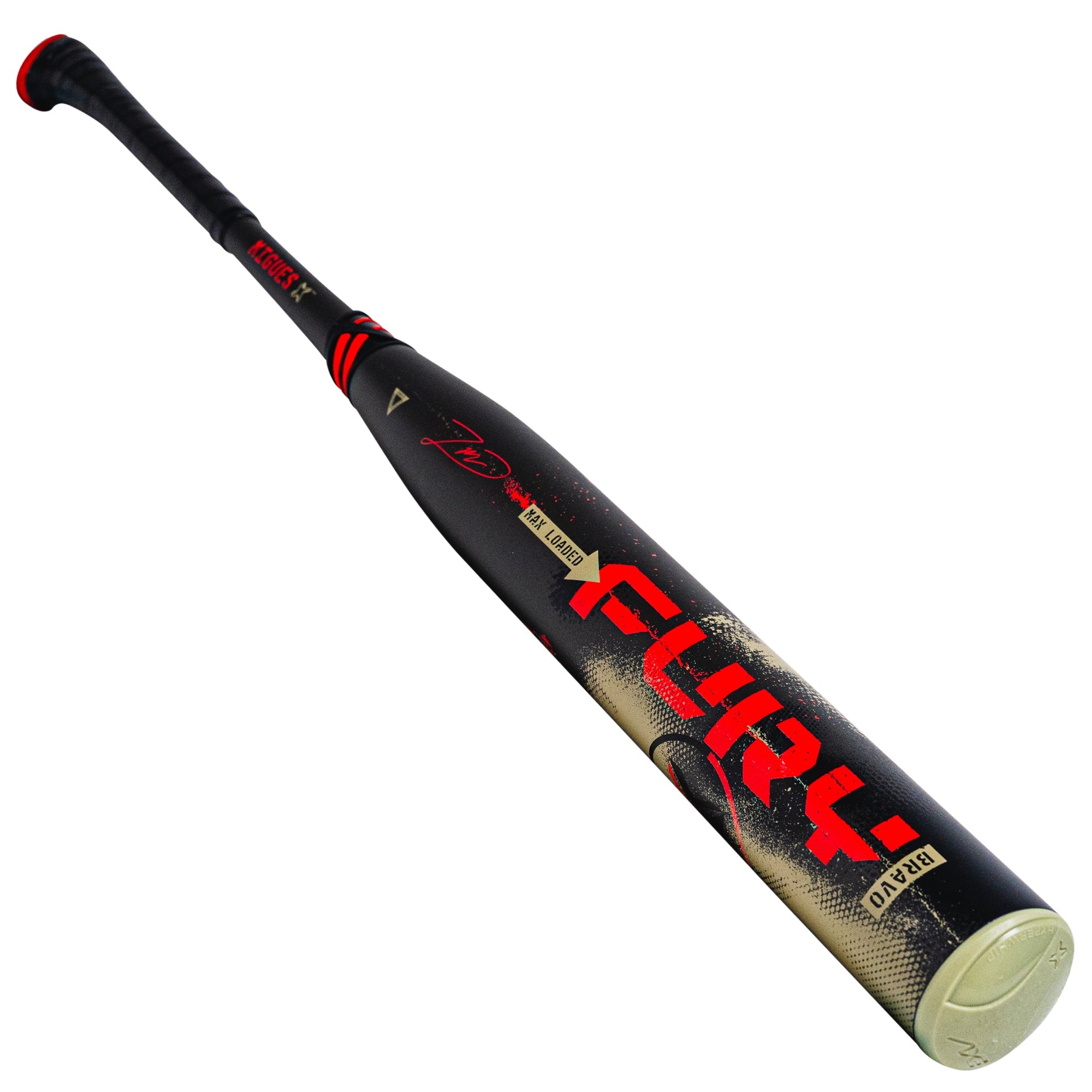 Axe Fury Bravo Usssa Slowpitch Bat | Zane Migues Player Edition | 1 ½ Oz. Maxloaded | Axe Handle |