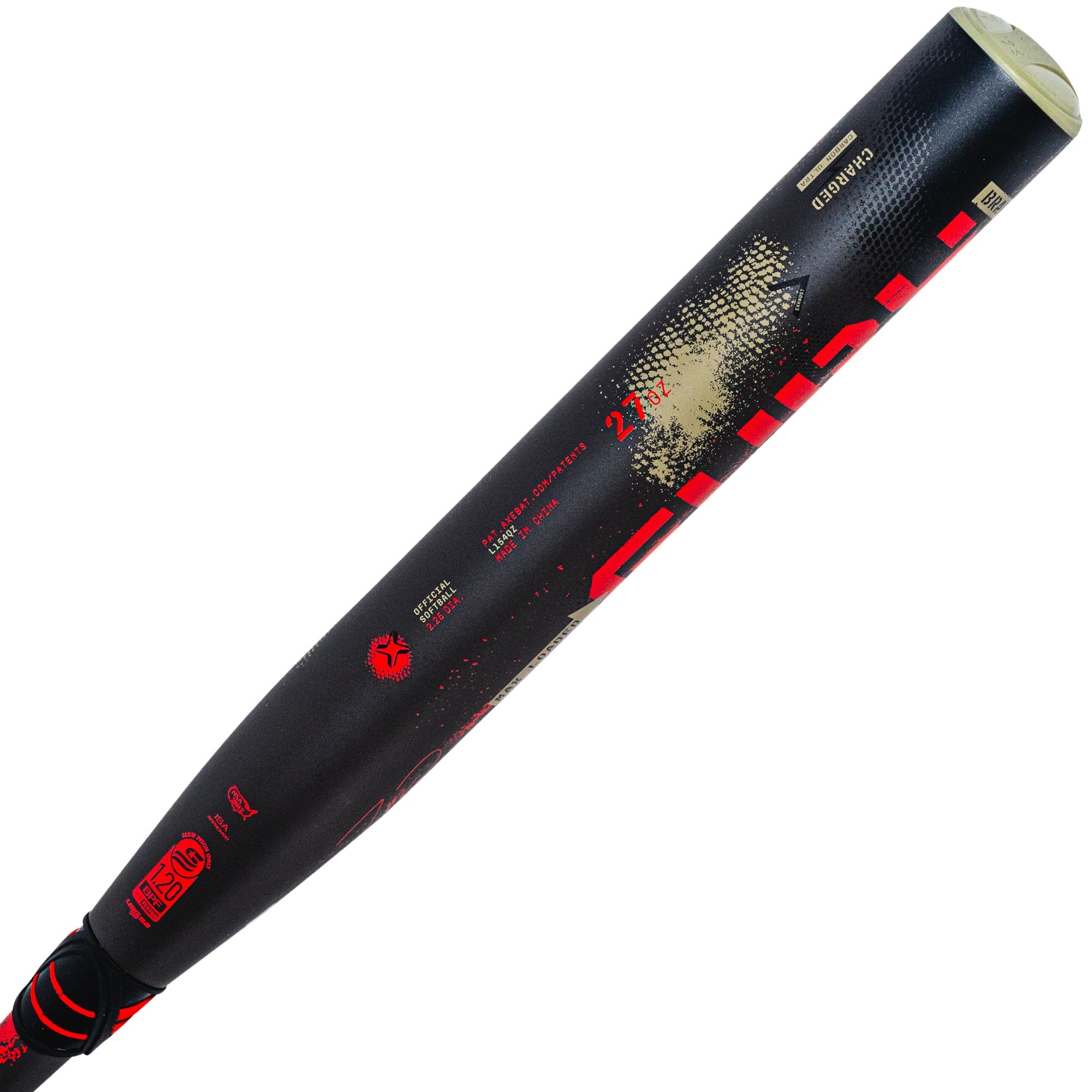 Axe Fury Bravo Usssa Slowpitch Bat | Zane Migues Player Edition | 1 ½ Oz. Maxloaded | Axe Handle |