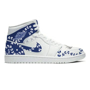 "Azule" Jordan 1 Mid Shoes