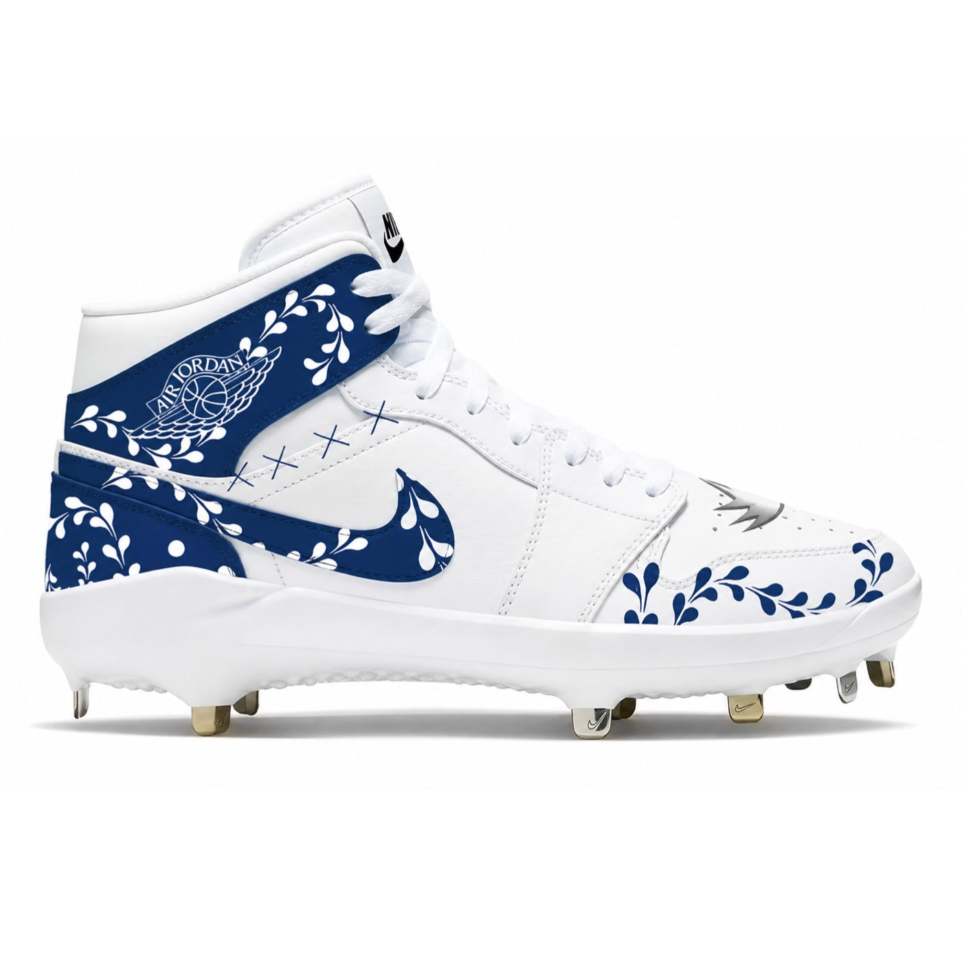 "Clase Azule" Jordan 1 Retro Cleats