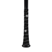 Pulse Black with White Bat Grip Tape