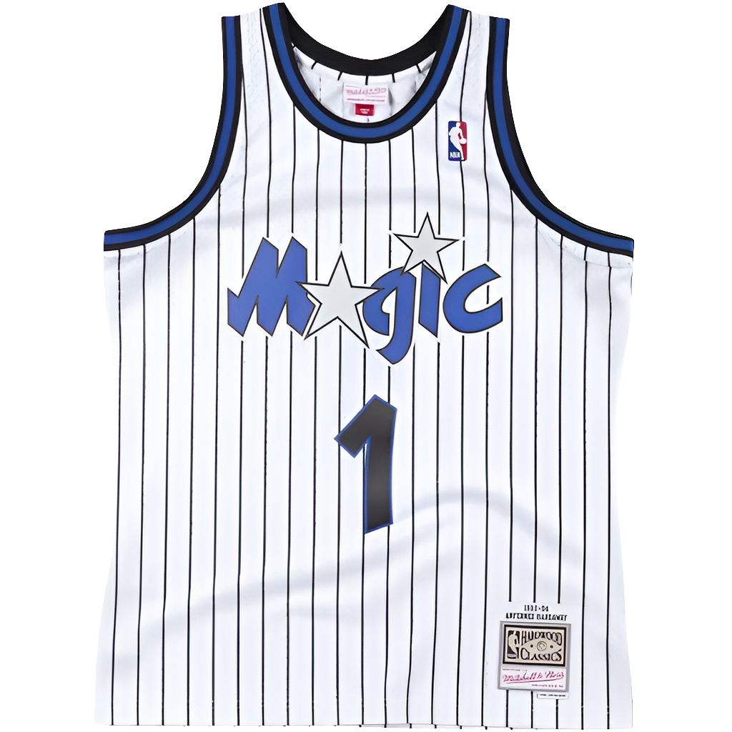Orlando Magic Penny Hardaway Mitchell & Ness Swingman jersey Pinstripe