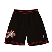 Philadelphia 76ers 97 Mitchell & Ness Authentic shorts- Black