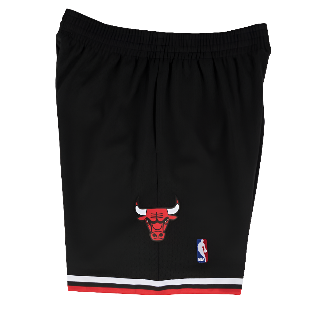 Chicago Bulls 97-98 Mitchell & Ness Swingman Shorts- Black