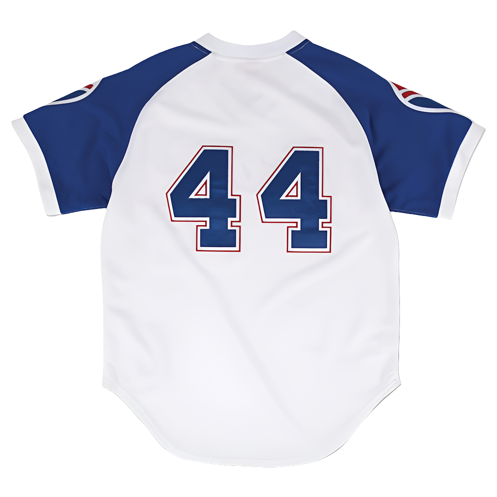 Atlanta Braves Mitchell & Ness Hank Aaron Authentic Home white Jersey