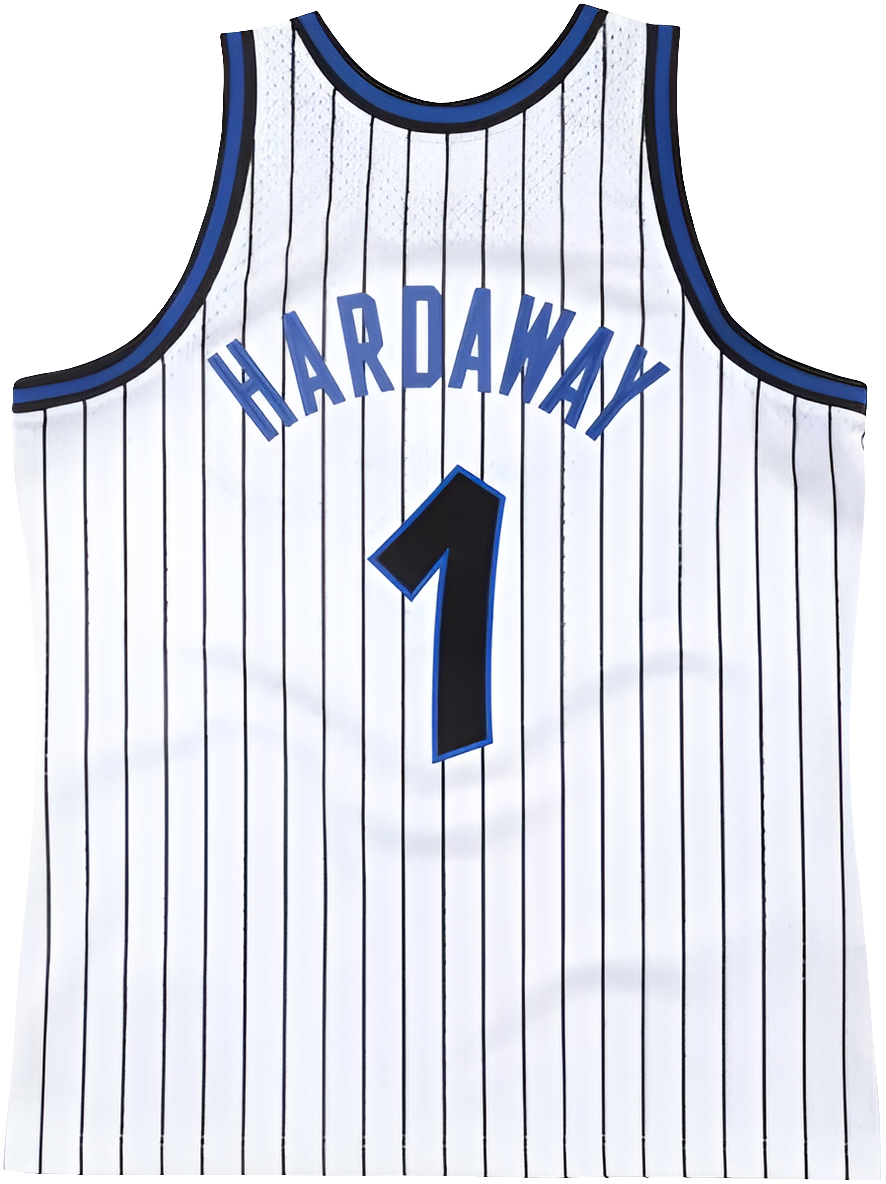Orlando Magic Penny Hardaway Mitchell & Ness Swingman jersey Pinstripe