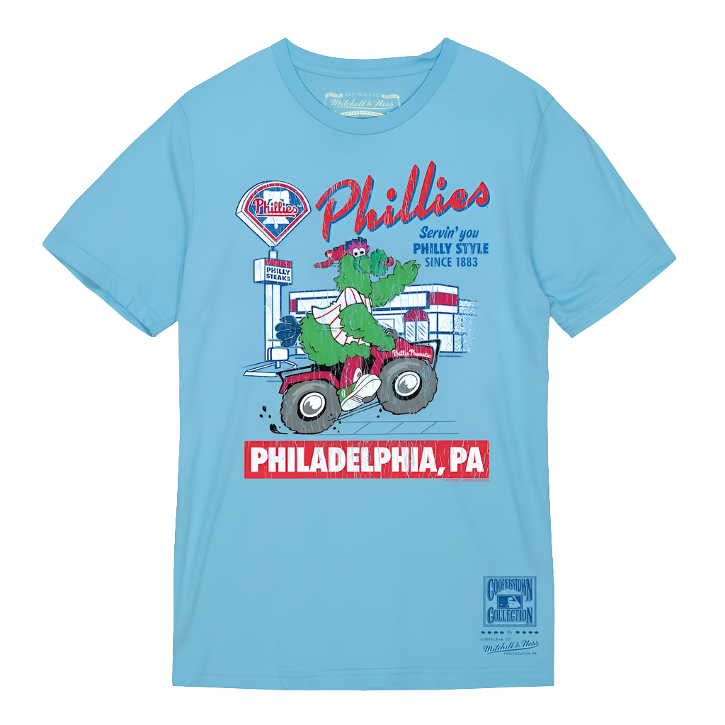 Philadelphia  Phillies Mitchell & Ness Deli Tee
