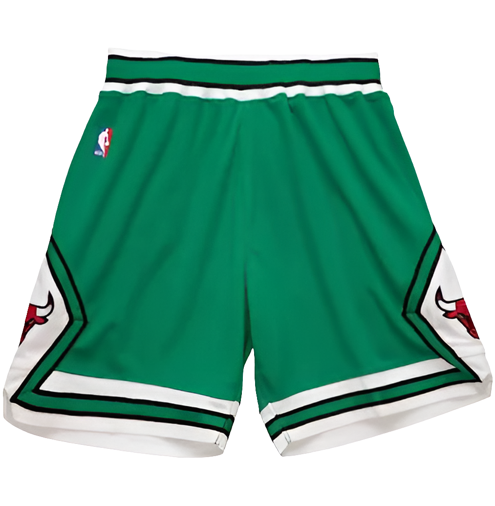Chicago Bulls Mitchell & Ness Authentic Green Shorts