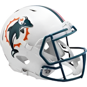 Miami Dolphins Full Size Speed Throwback Football Helmet