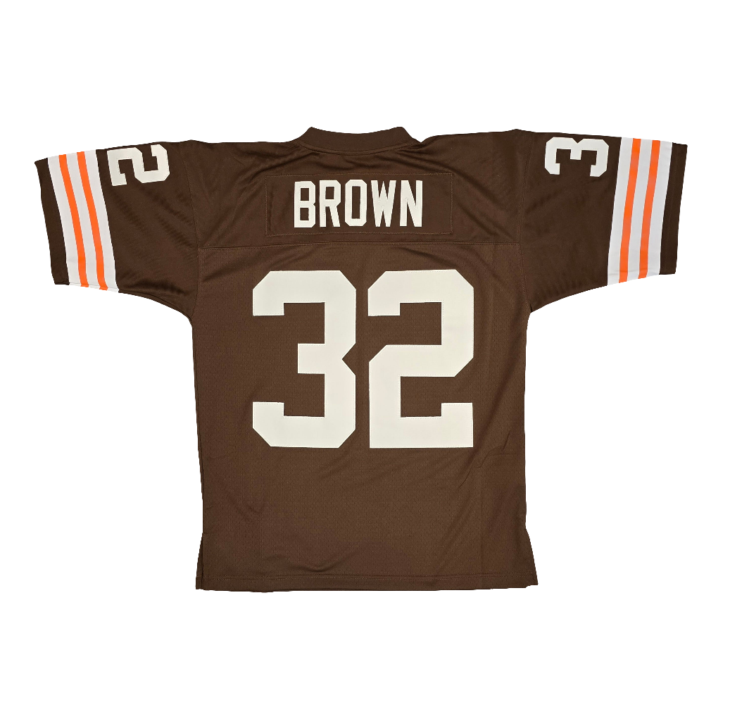 Cleveland Browns Jim Brown Mitchell & Ness Legacy Jersey
