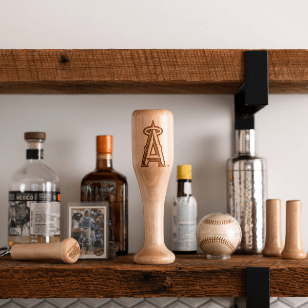 Los Angeles Angels Wined Up® | Baseball Bat Wine Mug Collective