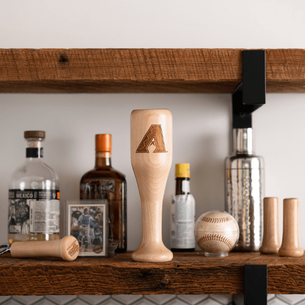 Arizona Diamondbacks "A" Wined Up® | Baseball Bat Wine Mug Collective