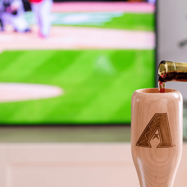 Arizona Diamondbacks "A" Wined Up® | Baseball Bat Wine Mug Collective