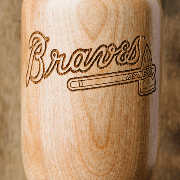 Atlanta Braves Wined Up® | Baseball Bat Wine Mug Collective