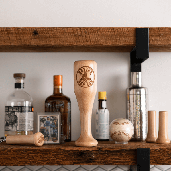 Boston Red Sox Wined Up® | Baseball Bat Wine Mug Collective
