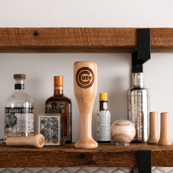 Chicago Cubs Wined Up® | Baseball Bat Wine Mug Collective