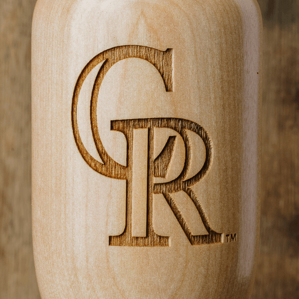 Colorado Rockies "CR" Wined Up® | Baseball Bat Wine Mug Collective