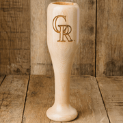 Colorado Rockies "CR" Wined Up® | Baseball Bat Wine Mug Collective