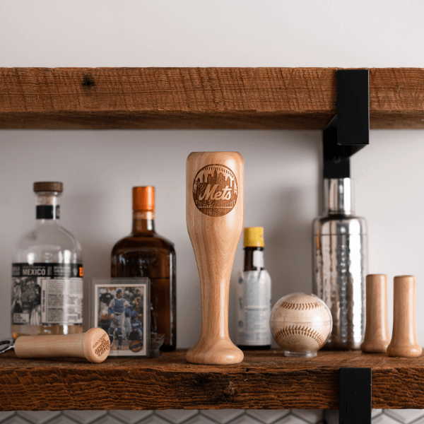 New York Mets Wined Up® | Baseball Bat Wine Mug Collective