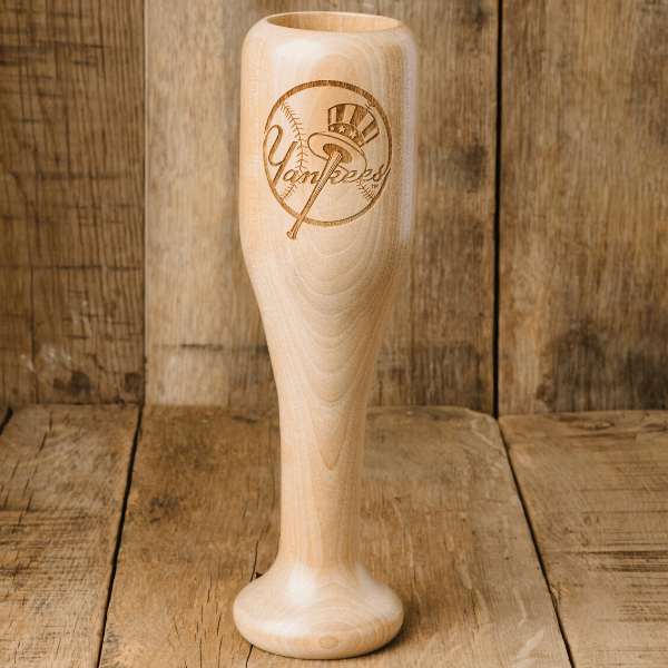 New York Yankees Wined Up® | Baseball Bat Wine Mug Collective