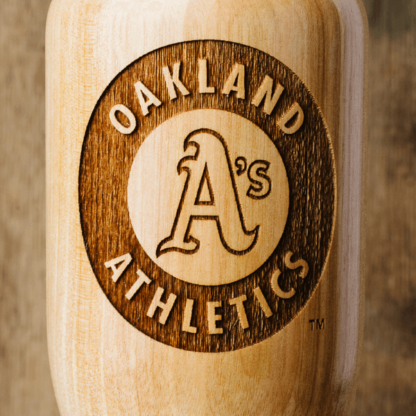 Oakland Athletics Wined Up® | Baseball Bat Wine Mug Collective