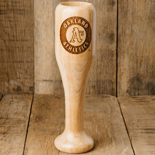 Oakland Athletics Wined Up® | Baseball Bat Wine Mug Collective