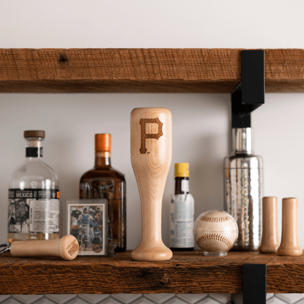 Pittsburgh Pirates "P" Wined Up® | Baseball Bat Wine Mug Collective