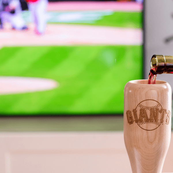San Francisco Giants Wined Up® | Baseball Bat Wine Mug Collective