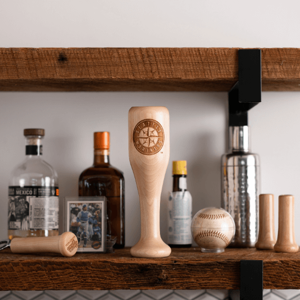 Seattle Mariners Wined Up® | Baseball Bat Wine Mug Collective