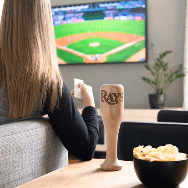 Tampa Bay Rays Wined Up® | Baseball Bat Wine Mug Collective